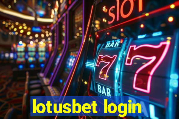 lotusbet login